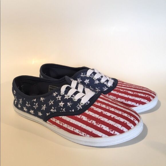 Capelli New York 9 Stars Stripes sneakers 4th july - Picture 1 of 6